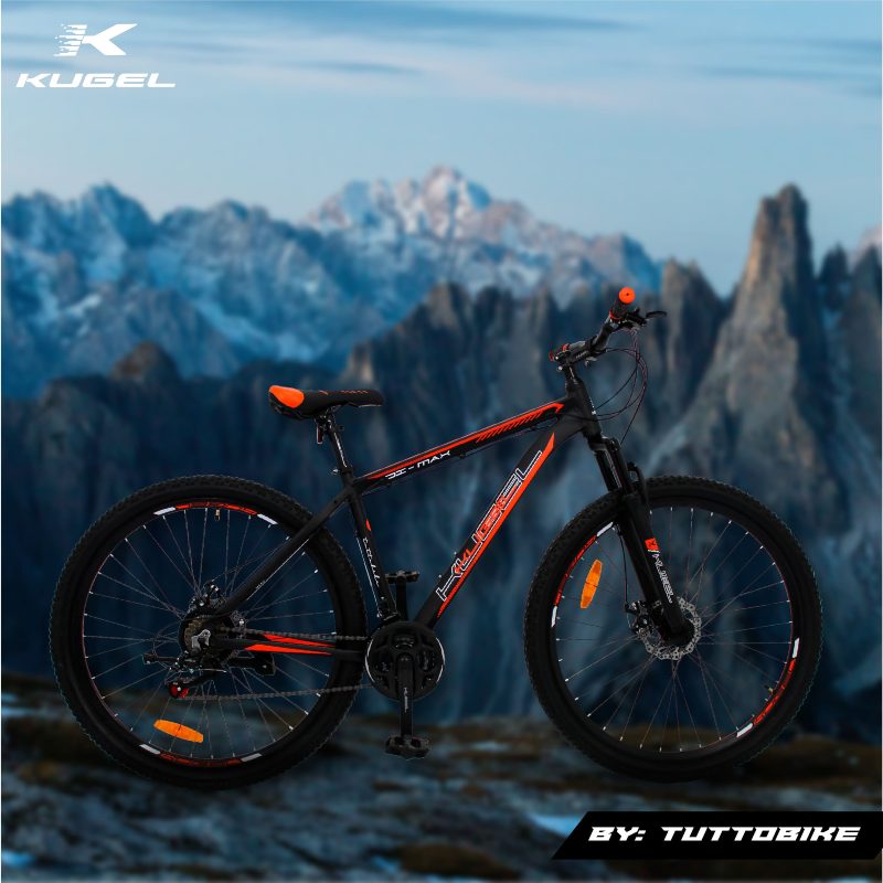 Bicicleta Montaña Rodada 29 21 Velocidades Kugel Di-max Negro Naranja