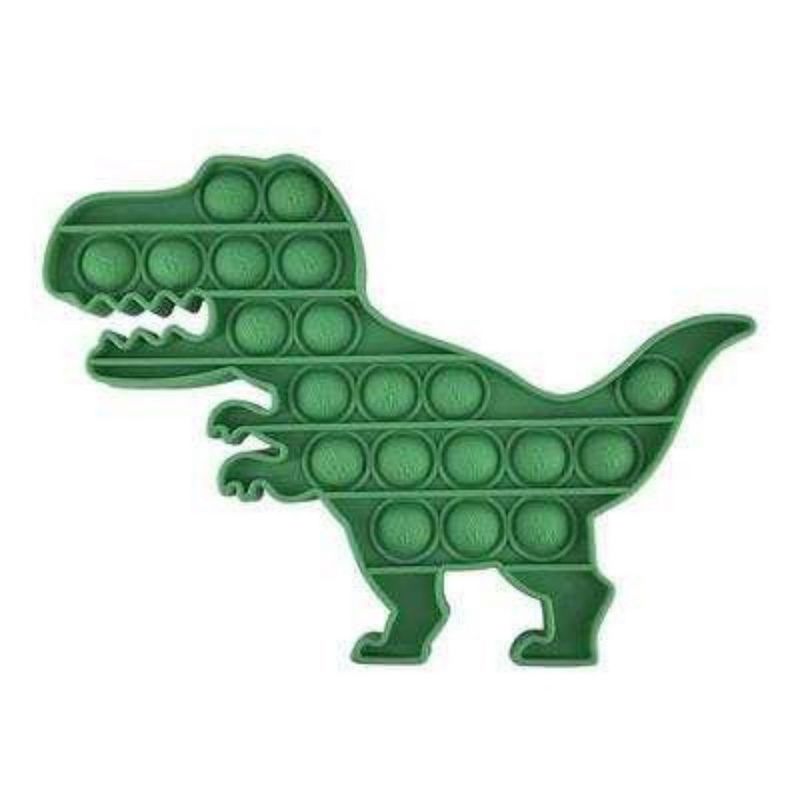 Pop It Push Bubble Fidget juguete Antiestres Dinosaurio