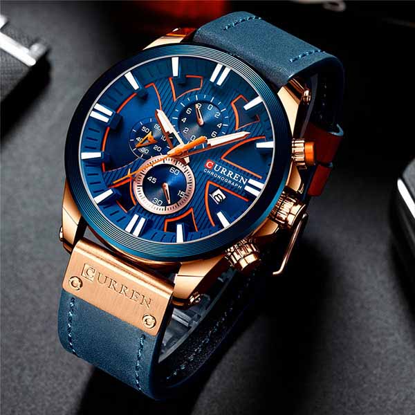 Reloj Curren Analogo Soul Azul