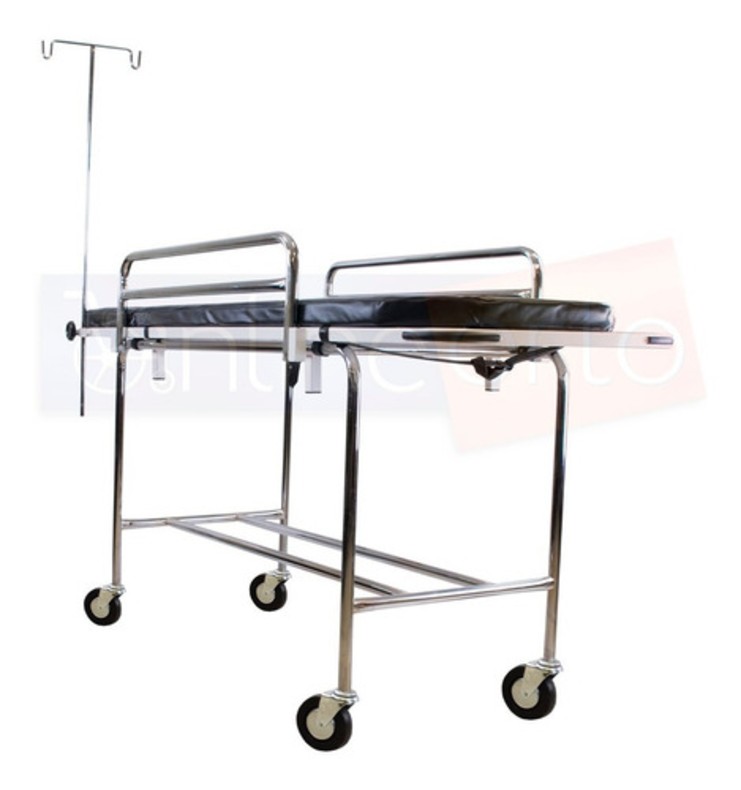 Carro Camilla De Emergencias O Traslado Fija Con Portasuero