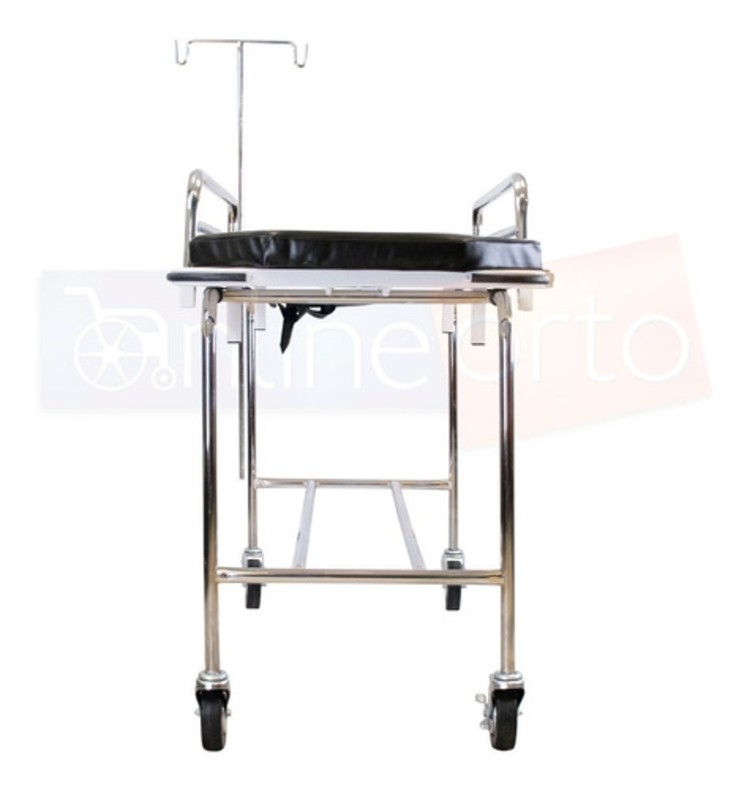 Carro Camilla De Emergencias O Traslado Fija Con Portasuero