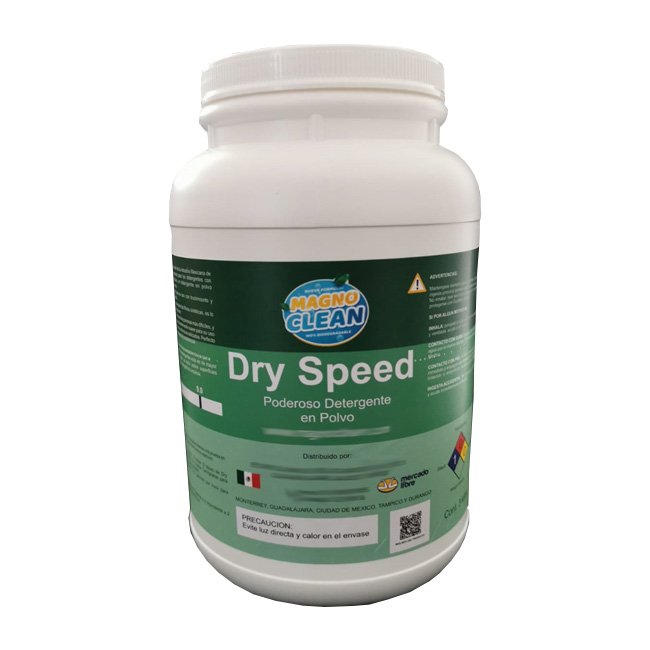 Dry Speed - Poderoso Detergente en Polvo - 3 kg 