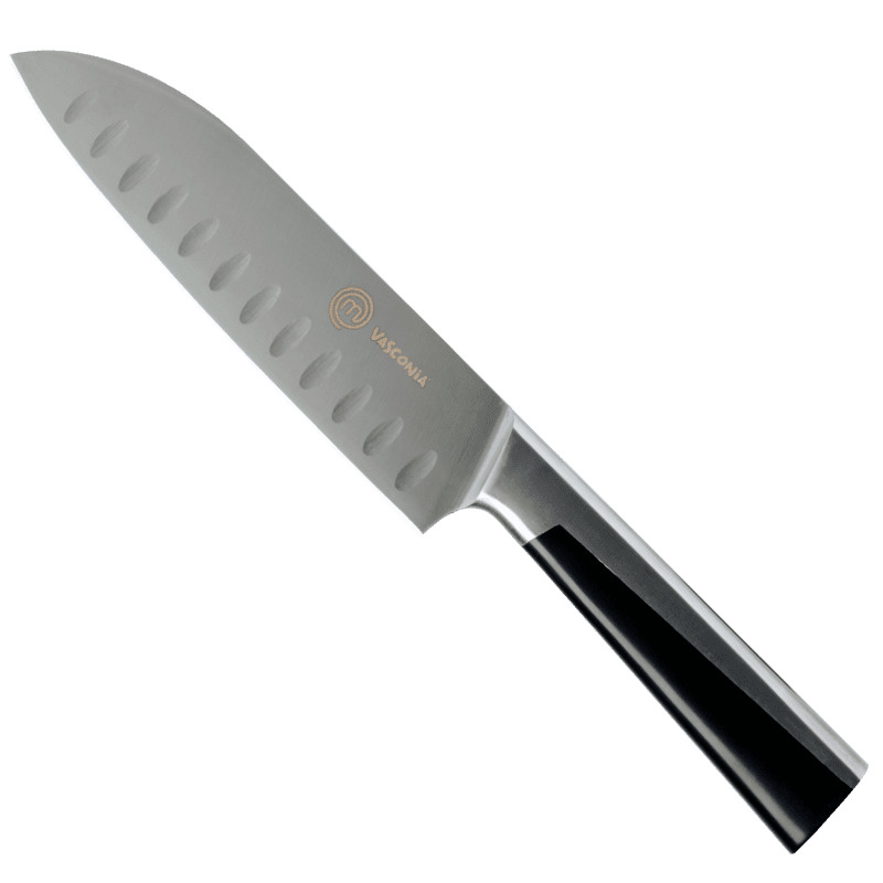 Cuchillo Santoku 7" Vasconia Masterchef de Acero Inoxidable