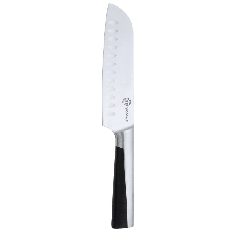 Cuchillo Santoku 7" Vasconia Masterchef de Acero Inoxidable