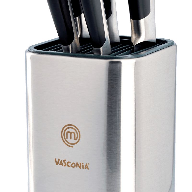 Bloque de Cuchillos MasterChef de 6pz de filo preciso