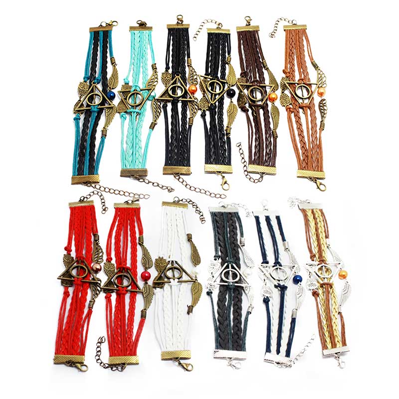 Pulsera Brazalete Harry Potter Reliquias De La Muerte