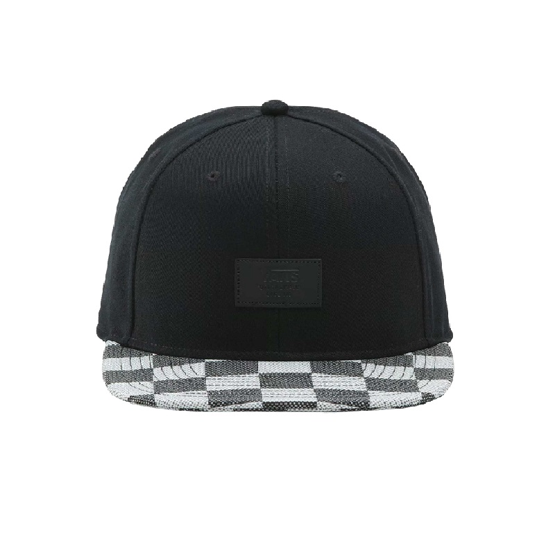 GORRA VANS VISERA CUADROS 0X2O28*