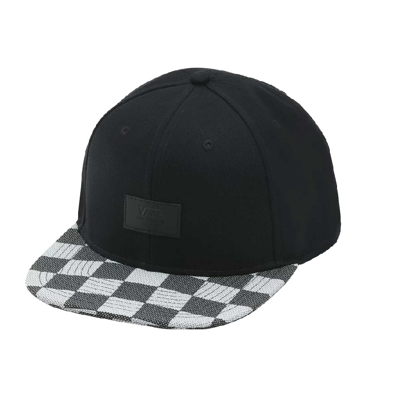 GORRA VANS VISERA CUADROS 0X2O28*