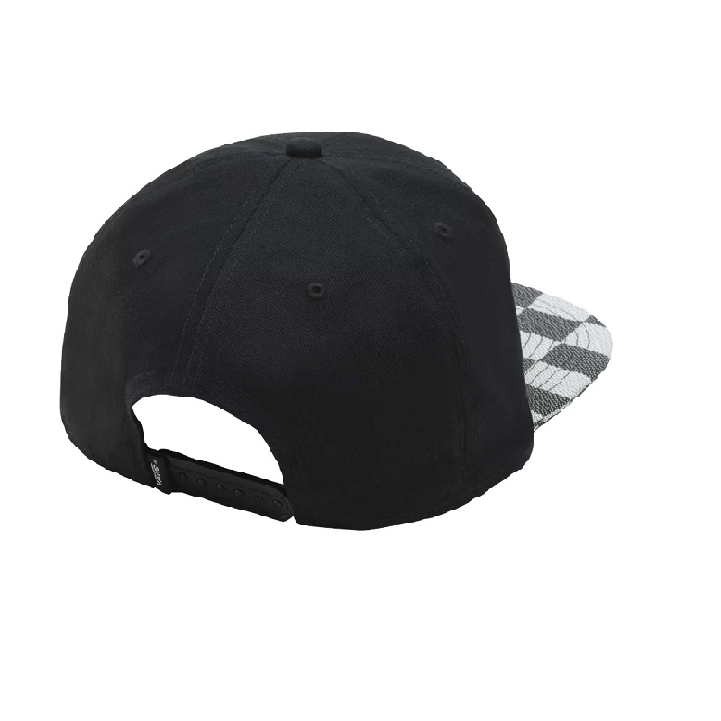 GORRA VANS VISERA CUADROS 0X2O28*