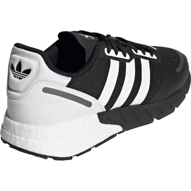 TENIS ORIGINAL ADIDAS ZX 1K BOOST NEGRO HOMBRE FX6515.