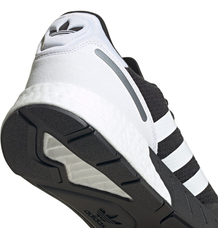 TENIS ORIGINAL ADIDAS ZX 1K BOOST NEGRO HOMBRE FX6515.