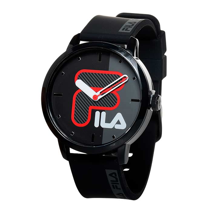 Reloj Fila Hombre Silicona Casual Deportivo Negro 38326002