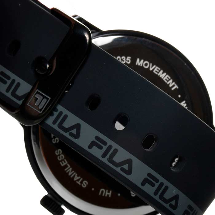 Reloj Fila Hombre Silicona Casual Deportivo Negro 38326002