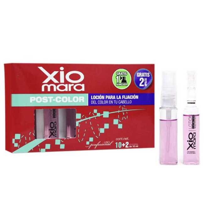 Ampolletas para Fijación de Color Cabello Teñido Xiomara 