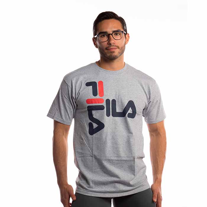 Playera Fila Hombre Anthony Tee Gris LM173J99289