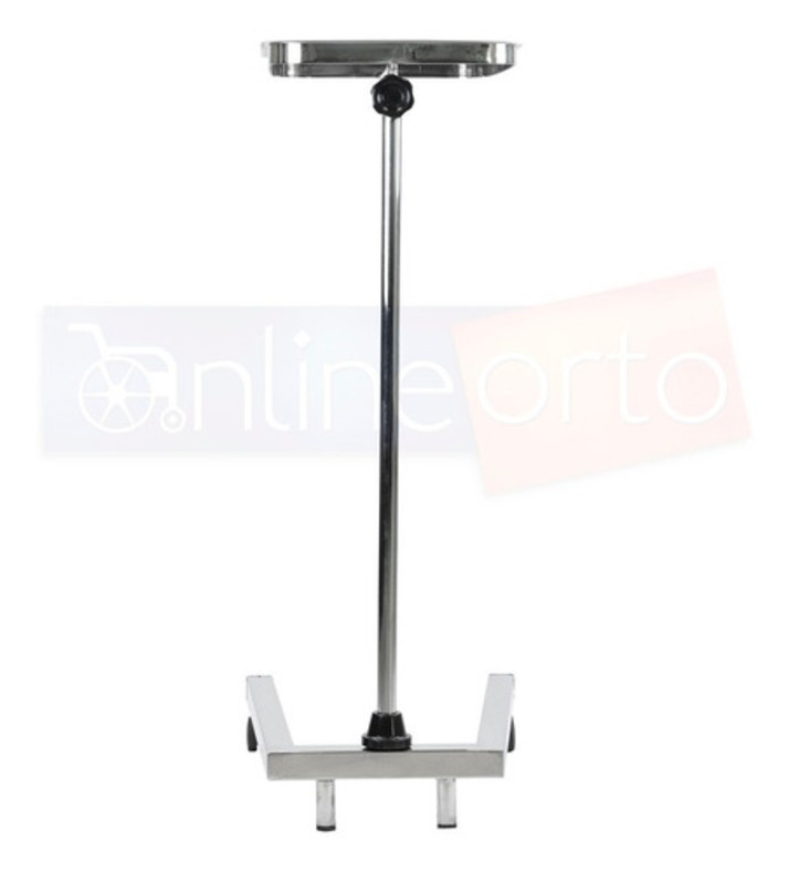 Mesa Mayo Ajustable Tubular Instrumental Con Charola