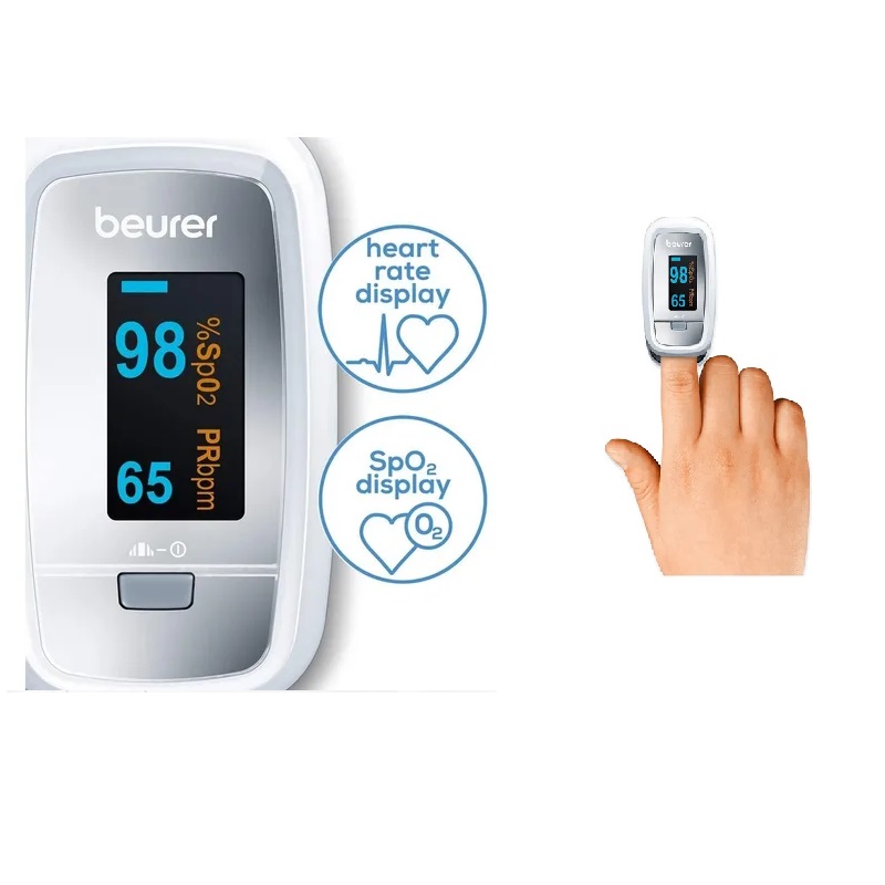 Oxímetro De Pulso Po30 Beurer - Marca alemana