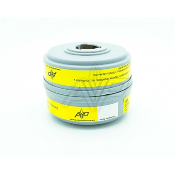 FILTRO CARTUCHO VAPORES ORGÁNICOS/GASES ÁCIDOS (VO/GA) AP (PAR)