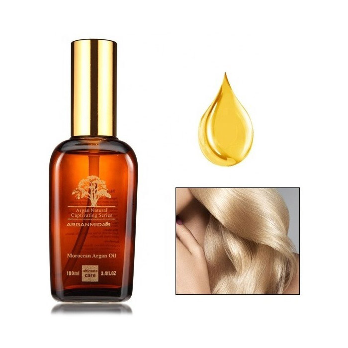 Arganmidas Moroccan Argan Oil 100ml (aceite Para El Cabello)