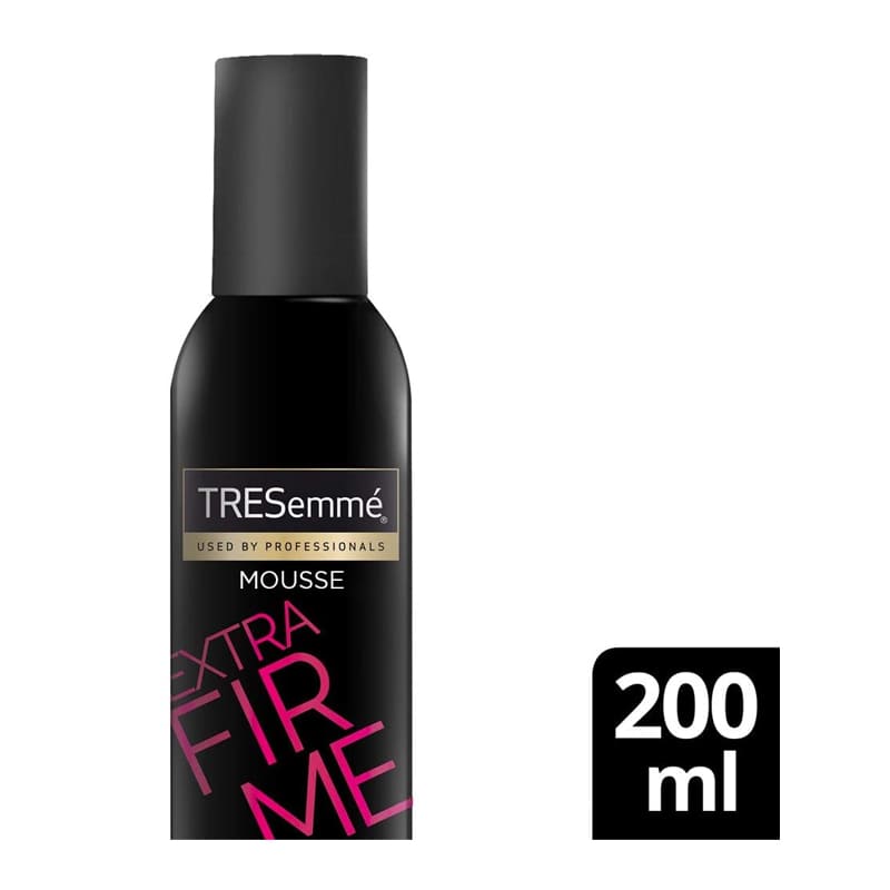 Mousse para Peinar Tresemmé Extra Firme200ml Para Todo Tipo de Cabello