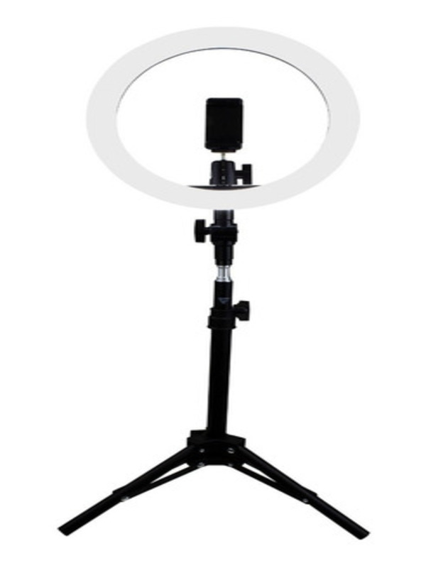 Aro Luz Led + Tripie Cel Webcam Stream Maquillaje Lrg300