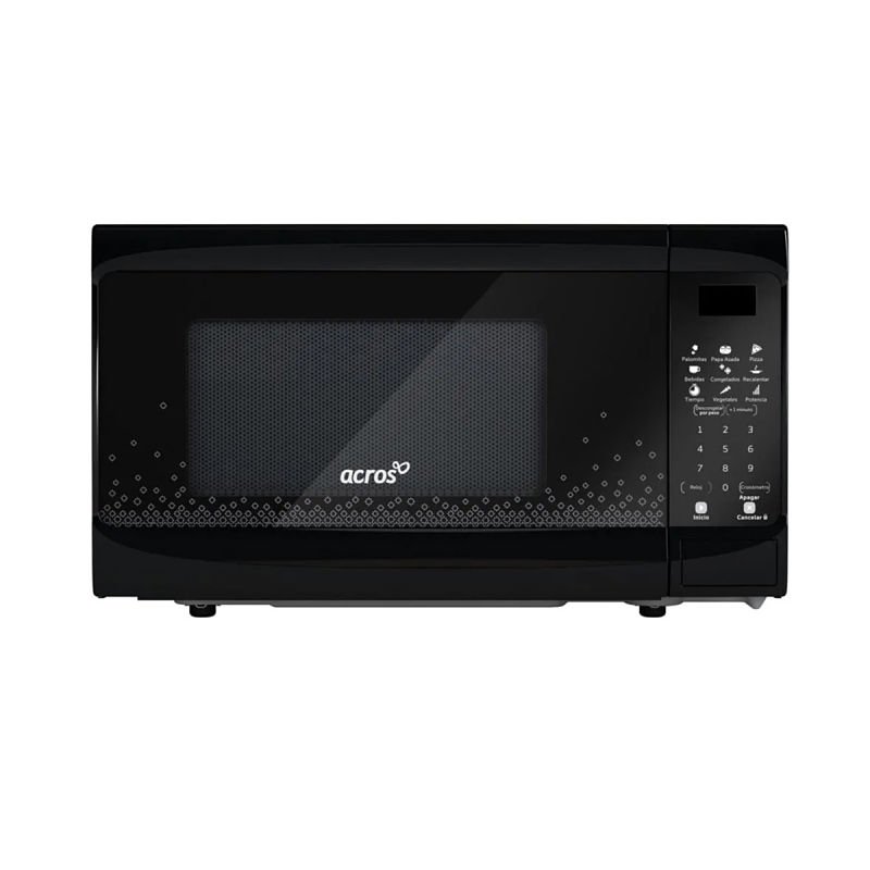 Horno de Microondas Negro de 0.7P ACROS AM1007B