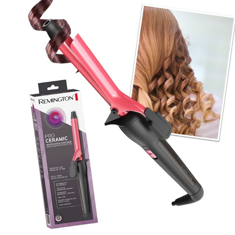 Ferro Rizadora Trenzadora Remington Pro Ceramic Punta Fria