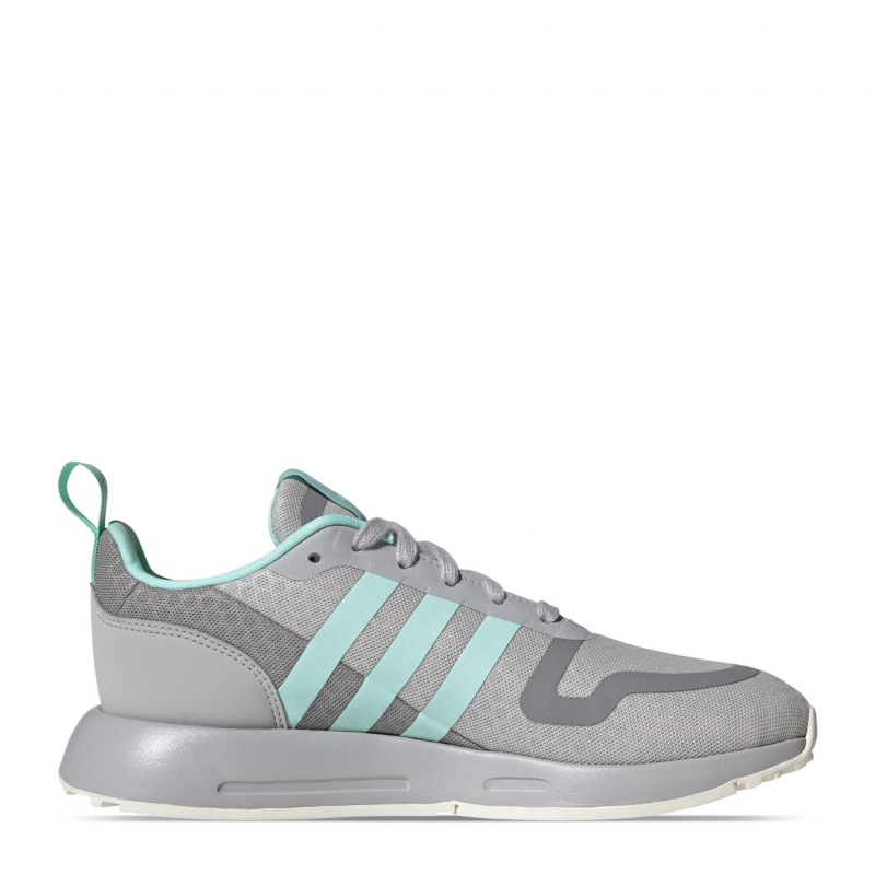 TENIS ADIDAS MULTIX GRIS VERDE  MUJER FZ3458