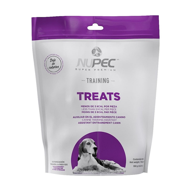 Premios Nupec Trainning Treats 180g, Adiestramiento Canino