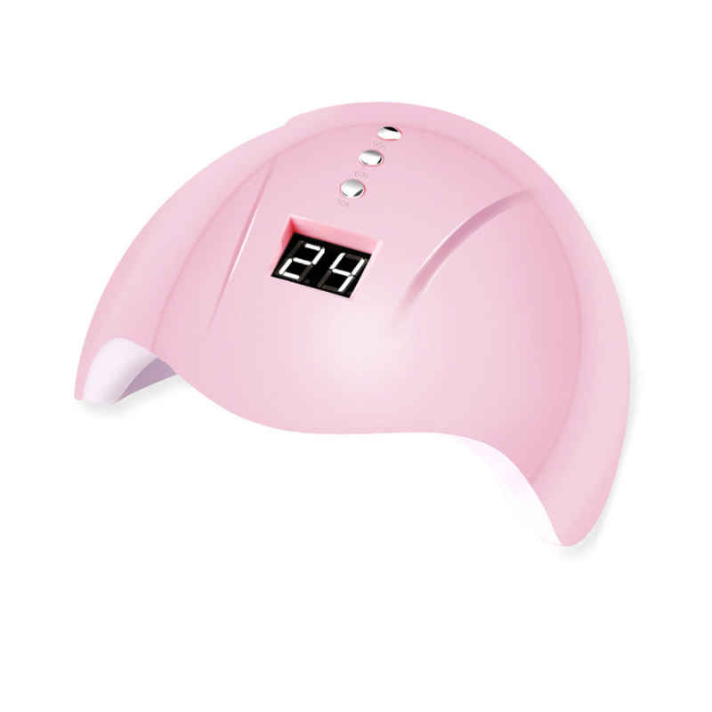 Lámpara Para Uñas 5 Profesional 48w Led Uv Digital Gelish Display Temporizador 