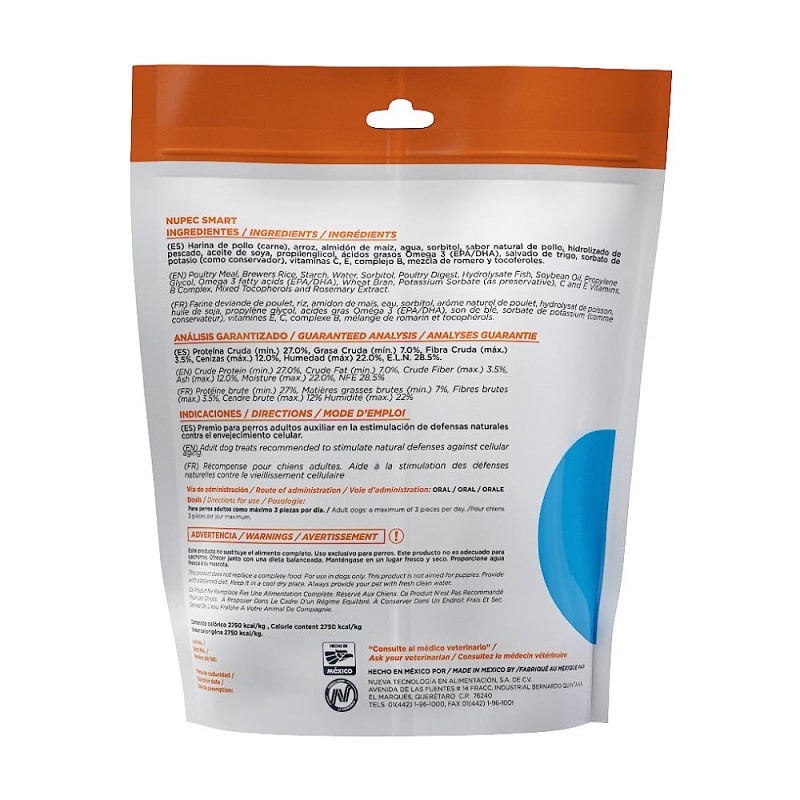 Premios Nupec Smart Treats 180g, Para Perro Todas Las Razas