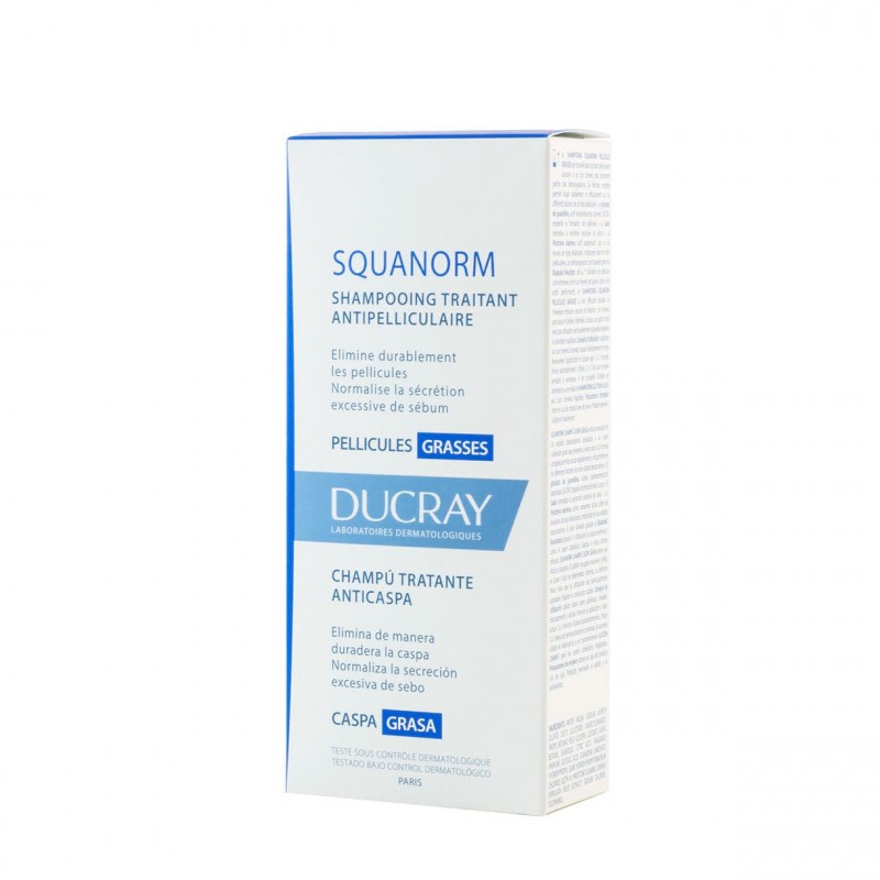 Squanorm Shampooo Caspa Grasa Ducray 200ml