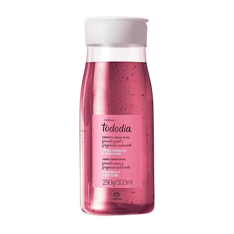 Jabón Líquido En Gel Mora Roja Y Jabuticaba Tododia Natura