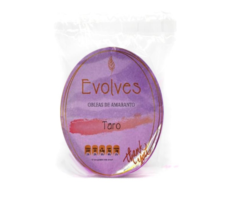 OBLEAS DE AMARANTO NATURAL CON CHOCOLATE SEMIMARGO