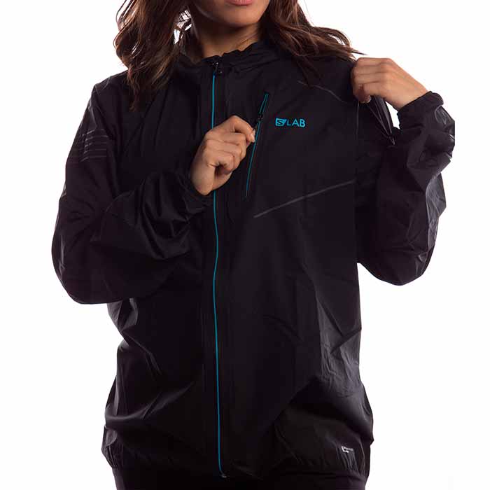 Chamarra Salomon Mujer Negro Slab Motionfit 360 Alpinismo L40418000