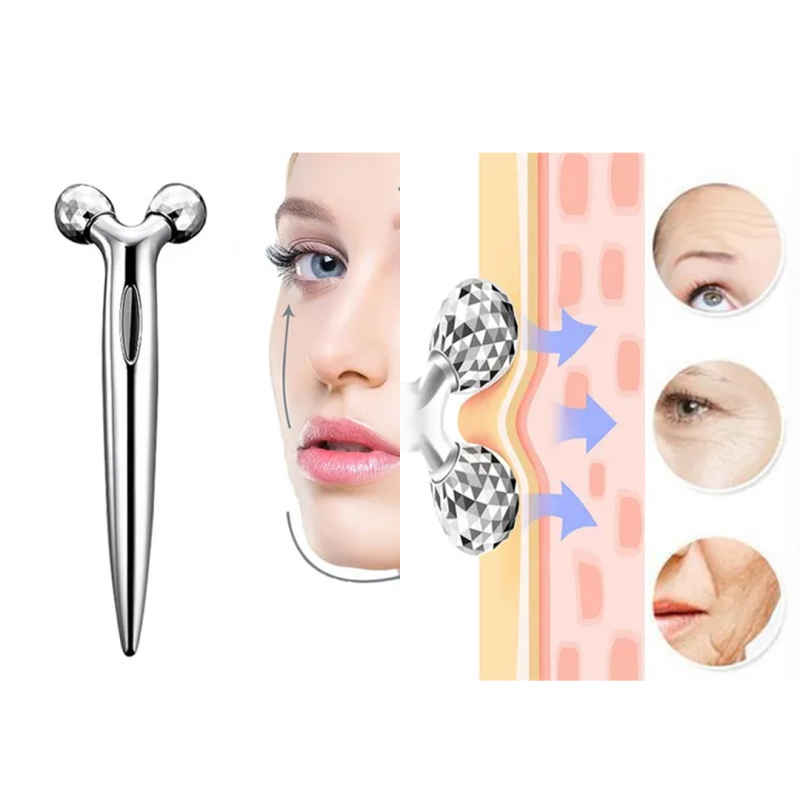 Kit Cuidado Facial Lanbena Sérum Colágeno Hidratante + Parches De Ojos Original Antiarruga + Masajeador Rostro Acido Hialuronico