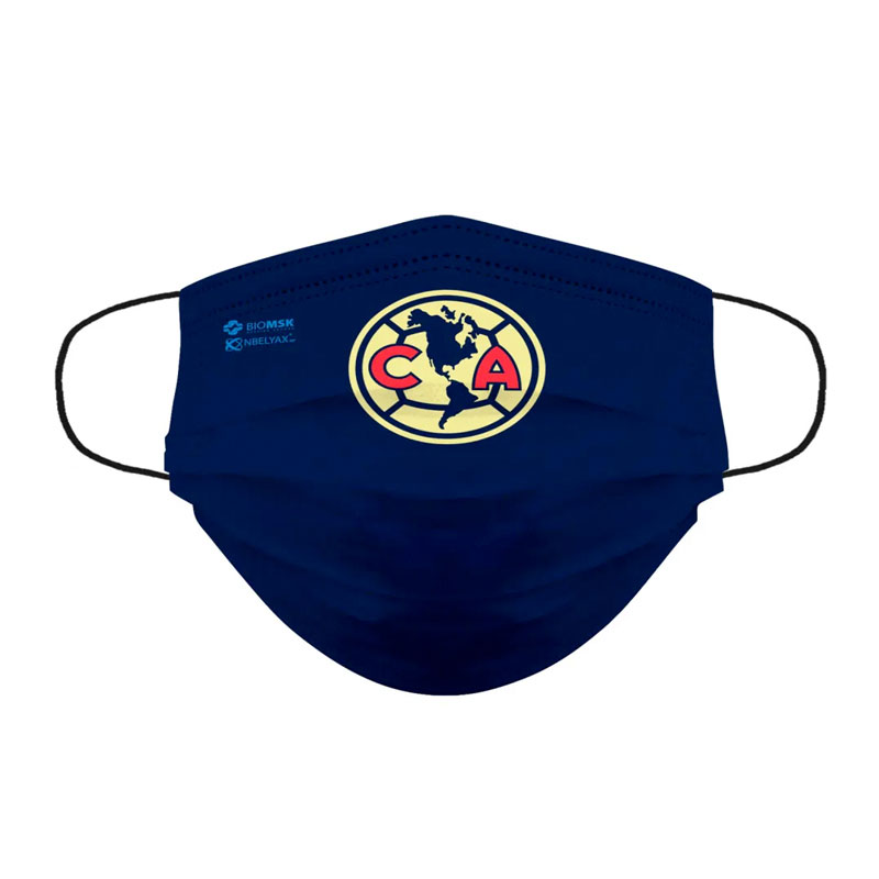 Biomsk® cubrebocas lavable Club Ámerica 10 piezas