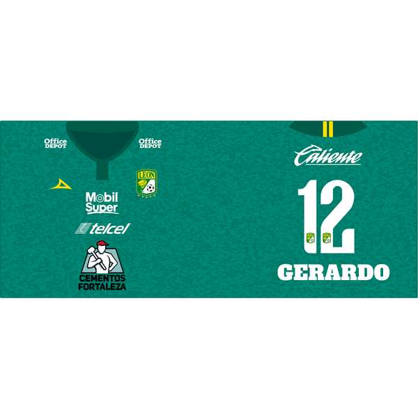 TAZA BLANCA CAMISETA  LEON