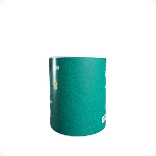 TAZA BLANCA CAMISETA  LEON