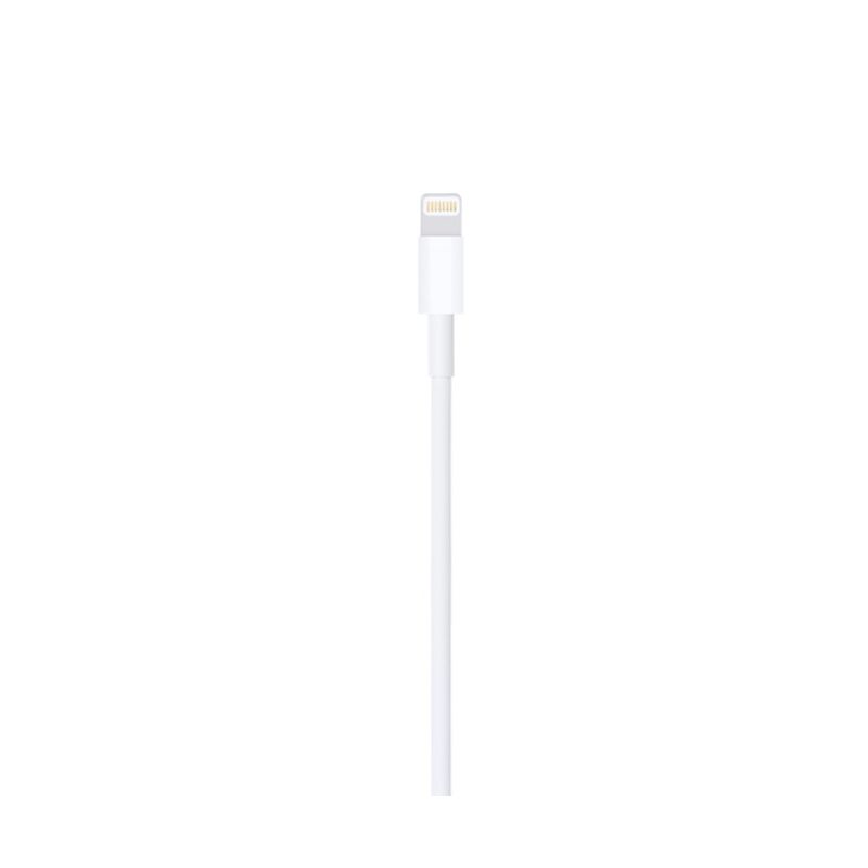 CABLE USB LIGHTNING PARA IPHONE, IPAD, IPOD ALTA CALIDAD GENERICO BLANCO