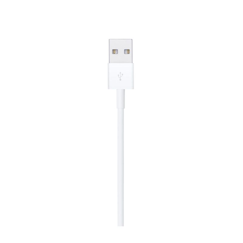 CABLE USB LIGHTNING PARA IPHONE, IPAD, IPOD ALTA CALIDAD GENERICO BLANCO