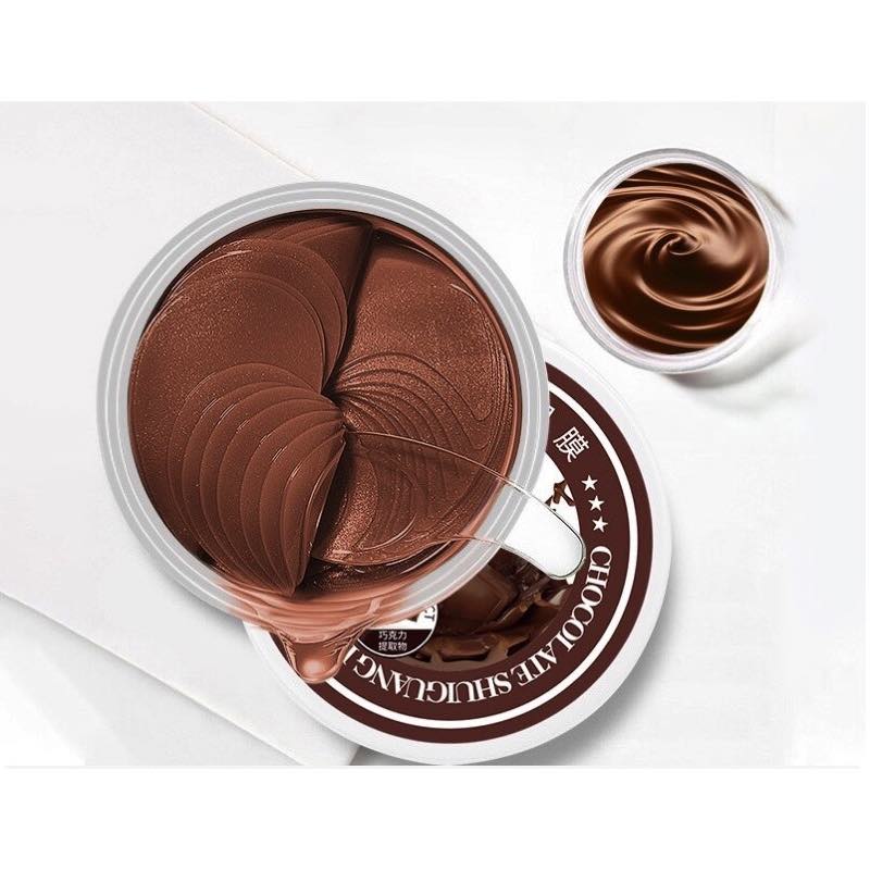 Frasco De Parches Mascarilla Para Ojos Colágeno Y Chocolate