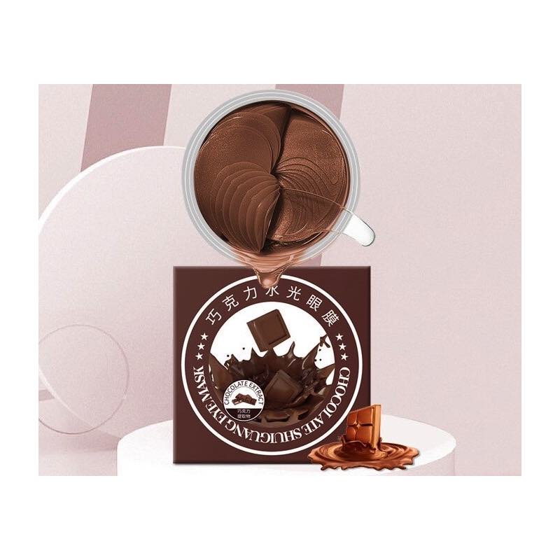 Frasco De Parches Mascarilla Para Ojos Colágeno Y Chocolate