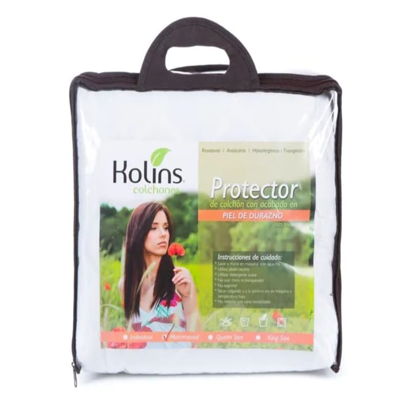 Protector Cubre Colchon Antiacaros y Bacterias King Size