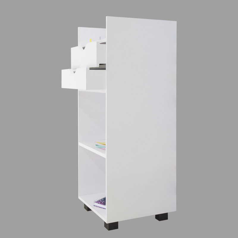 LIBRERO CON CAJONES MODELO 905