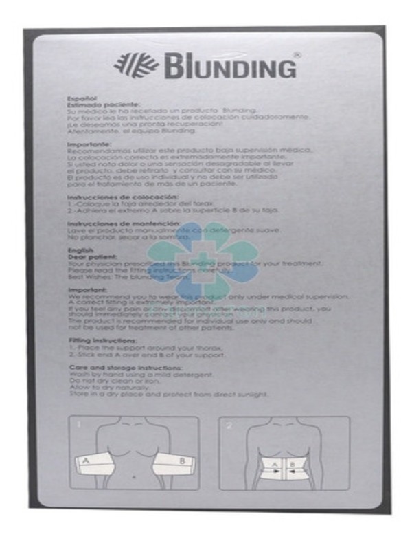 Faja Toracica Soporte Toracico Para Mujer Talla Unica