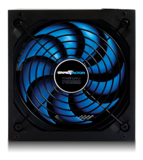 Fuente De Poder Pc 650w 80 Plus Certificada Atx Game Factor Nueva Sellada Proteccion Multiple