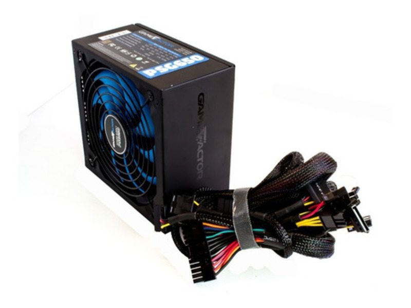 Fuente De Poder Pc 650w 80 Plus Certificada Atx Game Factor Nueva Sellada Proteccion Multiple