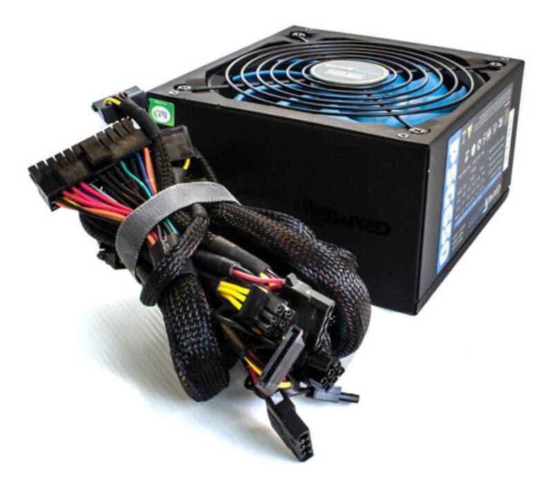 Fuente De Poder Pc 650w 80 Plus Certificada Atx Game Factor Nueva Sellada Proteccion Multiple
