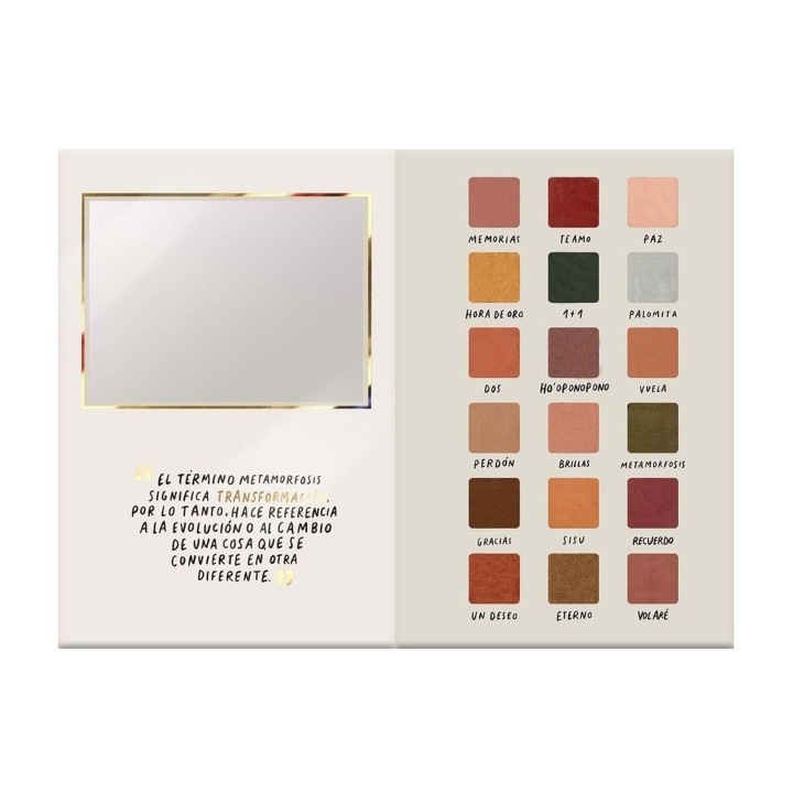 Paleta de Sombras Metamorfosis Yuya